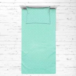 Bacati - Mint Pin Dots 3 Pc Toddler Bed Sheet Set 7 Bacati - Mint Pin Dots 3 Pc Toddler Bed Sheet Set -Baby Furniture Store GUEST 6021197f ccc5 4a81 b7e5 3f178d12c50b