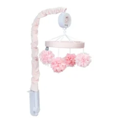 Lambs & Ivy Signature Botanical Baby Pink Floral Musical Baby Crib Mobile -Baby Furniture Store GUEST 60b99b35 814e 48d6 9814 7456d33ff7ee