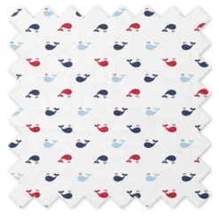 Bacati - Little Sailor Boys Whales/Boats Muslin 4 Pc Toddler Bedding Set -Baby Furniture Store GUEST 61ed5253 3e20 4399 b2c3 041abe283f76