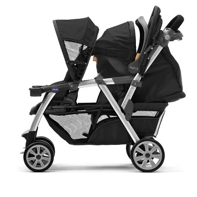 Chicco Cortina Together Double Stroller - Minerale 4 Chicco Cortina Together Double Stroller - Minerale - Image 2
