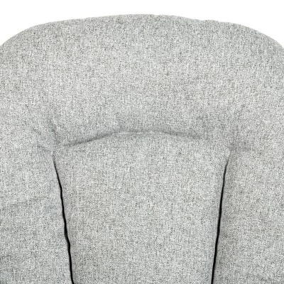 Child Craft Tranquil Glider And Ottoman - Dapper Gray 9 Child Craft Tranquil Glider And Ottoman - Dapper Gray - Image 7