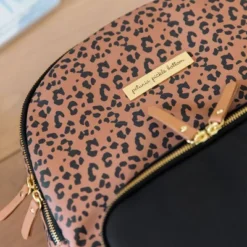 Petunia Pickle Bottom District Backpack Diaper Bag Set - Leopard Black 5pc -Baby Furniture Store GUEST 65a3e2ec 28ef 4fdf 810d 9d6ffd5ba71f