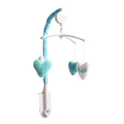 Bacati - Love Black Turquoise 10 Pc Crib Bedding Set With 2 Crib Fitted Sheets -Baby Furniture Store GUEST 66823ba7 e7a0 4738 90f1 86a761ce3736