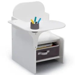 Delta Children MySize Chair Desk With Storage Bin - White -Baby Furniture Store GUEST 6b1389b6 618c 49a1 a062 4d7dd515d490
