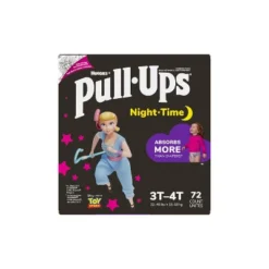 Pull-Ups Girls' Night-Time Training Pants - 3T-4T - 72ct -Baby Furniture Store GUEST 6e170dc8 35fb 46c4 b6d4 809fb7dfb2a5