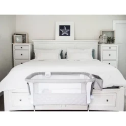 Baby Delight Beside Me Dreamer Deluxe Bassinet And Bedside Sleeper - Quilted Pebble Gray -Baby Furniture Store GUEST 6e28f9bd 9e15 49eb 8fbb d5a6e39a447d