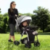 Jeep By Delta Children Unlimited Reversible Handle Stroller - Gray Tweed -Baby Furniture Store GUEST 6e3bae6b 090e 4a1f a343 102622c04e61