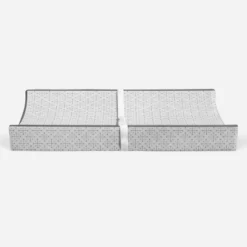 Bacati - Love Quilted Muslin Changing Pad Cover Gray -Baby Furniture Store GUEST 6f49aa23 351d 4c7a 9407 70af8fcf48eb
