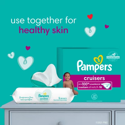 Pampers® Pampers Cruisers Diapers - (Select Size And Count) 4 Pampers® Pampers Cruisers Diapers - (Select Size And Count) - Image 2