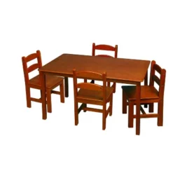 5pc Kids' Rectangle Table And Chair Set - Gift Mark 14 5pc Kids' Rectangle Table And Chair Set - Gift Mark -Baby Furniture Store GUEST 7170df26 dacc 470f 8f08 a8c887975a6b