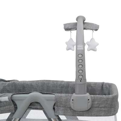 Simmons Kids' City Sleeper Bassinet - Gray Tweed 8 Simmons Kids' City Sleeper Bassinet - Gray Tweed - Image 6