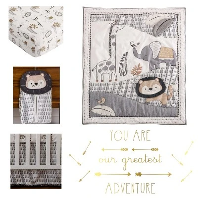 Tanzania 5-Piece Crib Bedding Set - Levtex Baby 8 Tanzania 5-Piece Crib Bedding Set - Levtex Baby - Image 6