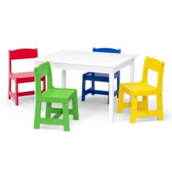Delta Children MySize Kids' Table With 4 Chairs - Greenguard Gold Certified -Baby Furniture Store GUEST 756e73cc dba1 45da ac9b 58ba22e93ac7
