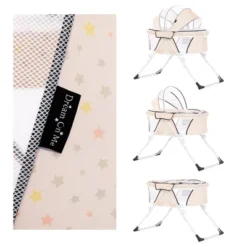 Dream On Me Karley Plus Portable Bassinet With Removable Canopy And Folding Legs -Baby Furniture Store GUEST 76201074 c5e0 423e 8e36 41827d91aadd