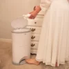 Diaper Dekor Plus Hands Free Diaper Pail - White -Baby Furniture Store GUEST 77197dc7 9526 40e7 b599 1838b05ed3f4