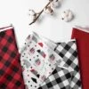 Bacati - Lumberjack Red Black Gray 10 Pc Crib Bedding Set With 2 Crib Fitted Sheets -Baby Furniture Store GUEST 7975371b 7a87 48ea 941f 5e9ae28f2c6a