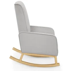 Delta Children Drew Rocking Chair - Cloud Gray And Natural -Baby Furniture Store GUEST 7ba28313 410a 4f38 8cb9 c32be88a34e0