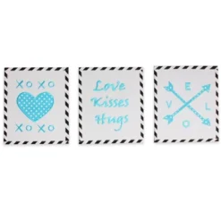 Bacati - Love Black Turquoise 10 Pc Crib Bedding Set With 2 Crib Fitted Sheets -Baby Furniture Store GUEST 818aa7c5 77b0 4b54 8149 dc8ec266bc6a