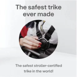 SmarTrike STR5 6 In 1 Foldable Toddler Stroller Tricycle Combination With 1 Hand Steering Shock Absorbency And 5 Point Harness, Black And White -Baby Furniture Store GUEST 82927393 c0a2 45b4 a0e3 2280188da341