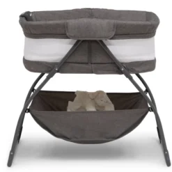 Delta Children TravelMate Compact Fold Bassinet - Gray Tweed -Baby Furniture Store GUEST 83dc926d e4b6 4b66 8ee8 4c0a5e5b5e5e