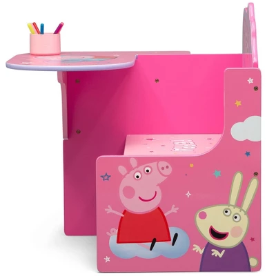 Disney Peppa Pig Chair Desk With Storage Bin - Delta Children 6 Disney Peppa Pig Chair Desk With Storage Bin - Delta Children - Image 4