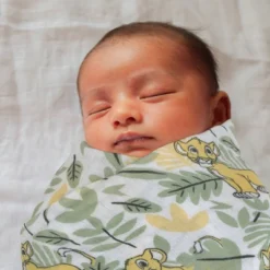 Disney Lion King Simba 100% Cotton Muslin Swaddles With Plush Rattle - 2pk -Baby Furniture Store GUEST 87de9fa5 4218 4c8f 89af 2eeddf32a4aa