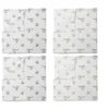 Bacati - Happy Monkeys Green/Gray/Beige Unisex Muslin Swaddling Blankets Set Of 4 -Baby Furniture Store GUEST 891c68d9 04f4 4fd8 a3ad 9125bc30c979