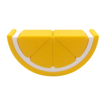 Living Textiles | PLAYGROUND Silicone Puzzle Citrus Toy 5 Living Textiles | PLAYGROUND Silicone Puzzle Citrus Toy - Image 3
