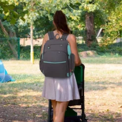 Fisher Price Fisher-Price Kaden Backpack Diaper Bag - Aqua/Gray -Baby Furniture Store GUEST 8cd3e4bd d87b 4b61 bcb3 62e3777ef51d