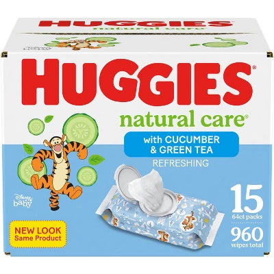 Huggies Natural Care Refreshing Scented Baby Wipes (Select Count) 20 Huggies Natural Care Refreshing Scented Baby Wipes (Select Count) - Image 18