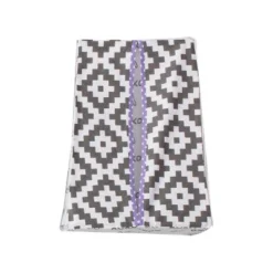 Bacati - Love Gray Lilac 4 Pc Crib Bedding Set With Diaper Caddy -Baby Furniture Store GUEST 8f8072d3 4331 4c4c a863 6b025597db4d