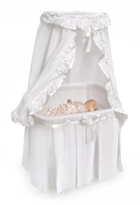 Badger Basket Majesty Baby Bassinet With Canopy 4 Badger Basket Majesty Baby Bassinet With Canopy - Image 2