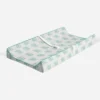Bacati - Noah Mint Feathers Quilted Muslin Changing Pad Cover -Baby Furniture Store GUEST 92a8ee66 3253 48f9 8991 4d7099fb5f4c
