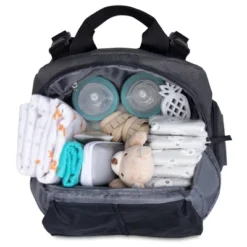 Eddie Bauer Rocky Back Pack Diaper Bag - Gray -Baby Furniture Store GUEST 95bf0592 22de 443a 8fa0 8c12b32df91c