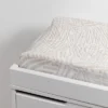 Babyletto Oat Stripe Quilted Muslin Changing Pad Cover