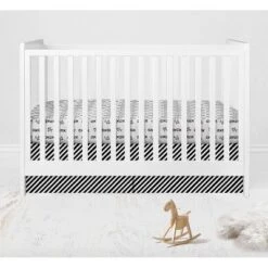 Bacati - Love Black Gold 10 Pc Crib Bedding Set With 2 Crib Fitted Sheets -Baby Furniture Store GUEST 98c86db3 e066 4c06 94c7 aa142ef08d28