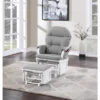 Suite Bebe Madison Glider & Ottoman - White/Oyster -Baby Furniture Store GUEST 9a64c3e8 152f 495c ba5e 2a107e7d86a8