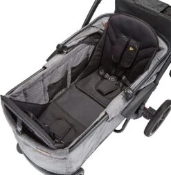 Larktale Sprout Single-to-Double Stroller/Wagon - Expandable And Foldable Stroller Wagon With Canopy, Storage, And Accessories - Nightcliff Stone -Baby Furniture Store GUEST 9d99b046 e119 409b a7b2 204fe276d7b1