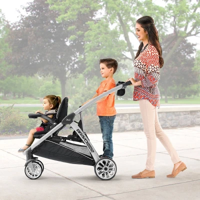 Chicco Bravo For 2 Double Stroller - Iron 4 Chicco Bravo For 2 Double Stroller - Iron - Image 2