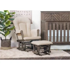 Child Craft Tranquil Glider And Ottoman - Cocoa Bean -Baby Furniture Store GUEST a10b6b29 bdf6 4c60 9eb5 bceb23cec993