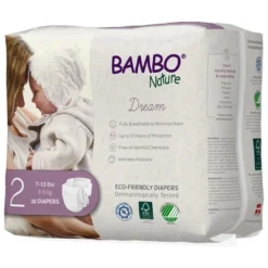 Bambo Nature Dream Disposable Diapers, Eco-Friendly, Size 2 9 Bambo Nature Dream Disposable Diapers, Eco-Friendly, Size 2 -Baby Furniture Store GUEST a1e34001 6c2d 4de6 a69a cef50cb81108