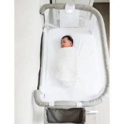 Baby Delight Beside Me Dreamer Deluxe Bassinet And Bedside Sleeper - Quilted Pebble Gray -Baby Furniture Store GUEST a60006d5 af8a 4d00 80ff 904aed3e96b7