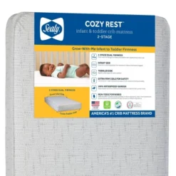 Sealy Cozy Rest 2-Stage Extra Firm Crib And Toddler Mattress -Baby Furniture Store GUEST a67f31ed 9b53 4981 9589 165b2fb3f44a