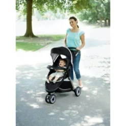 Graco FastAction Fold Sport Click Connect Travel System With SnugRide Infant Car Seat - Gotham 8 Graco FastAction Fold Sport Click Connect Travel System With SnugRide Infant Car Seat - Gotham -Baby Furniture Store GUEST a69d58e7 674d 495c a493 fc9ce7afc330