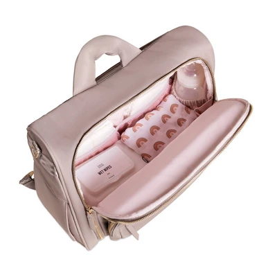 JuJuBe Satchel Diaper Bag - Taupe 5 JuJuBe Satchel Diaper Bag - Taupe - Image 3