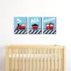 Big Dot Of Happiness Railroad Crossing - Steam Train Baby Boy Nursery Wall Art And Kids Room Decor - Gift Ideas - 7.5 X 10 Inches - Set Of 3 Prints -Baby Furniture Store GUEST a7d62de1 381f 4f5b 8b69 59f56192ebb1