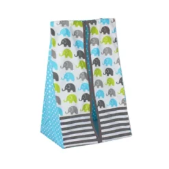 Bacati - Elephants Aqua/Lime/Gray 4 Pc Crib Bedding Set With Diaper Caddy 14 Bacati - Elephants Aqua/Lime/Gray 4 Pc Crib Bedding Set With Diaper Caddy -Baby Furniture Store GUEST a8e78032 83b2 4573 bd73 cca1ff825b3b