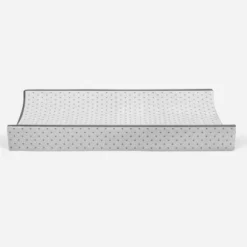 Bacati - Plus Quilted Muslin Changing Pad Cover Gray -Baby Furniture Store GUEST a926080d 7eeb 42e9 a97c cc269e5e9141