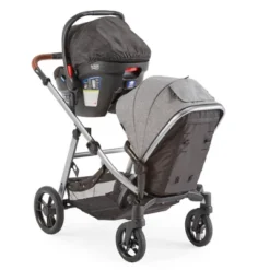 Contours Legacy Single To Double Convertible Stroller - Gray -Baby Furniture Store GUEST ab1c5bff ba9f 4069 aab8 5c49abea5a48