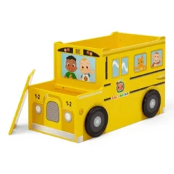Delta Children Cocomelon School Bus Toy Box - Greenguard Gold Certified -Baby Furniture Store GUEST abf7bbc4 ae1a 4636 9d86 081f0c62ec22